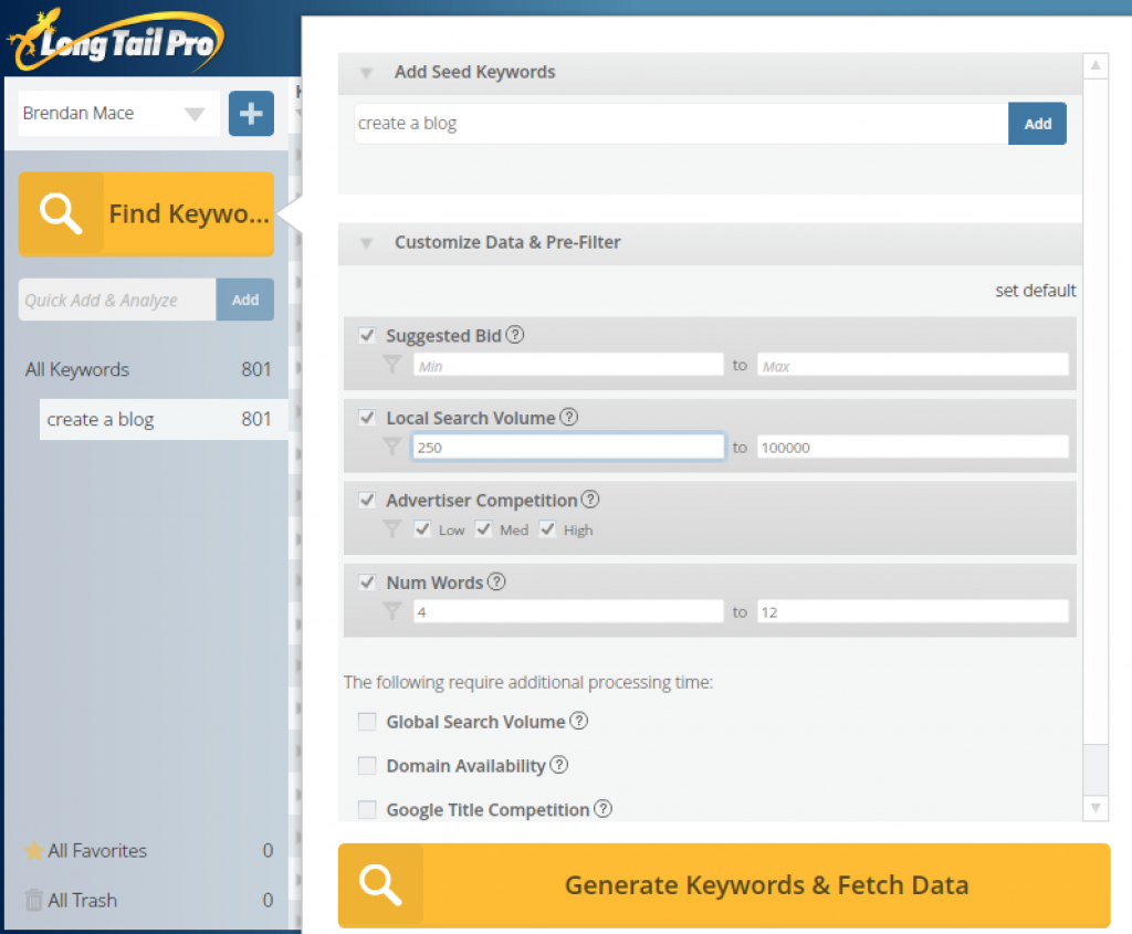 how to do keyword research