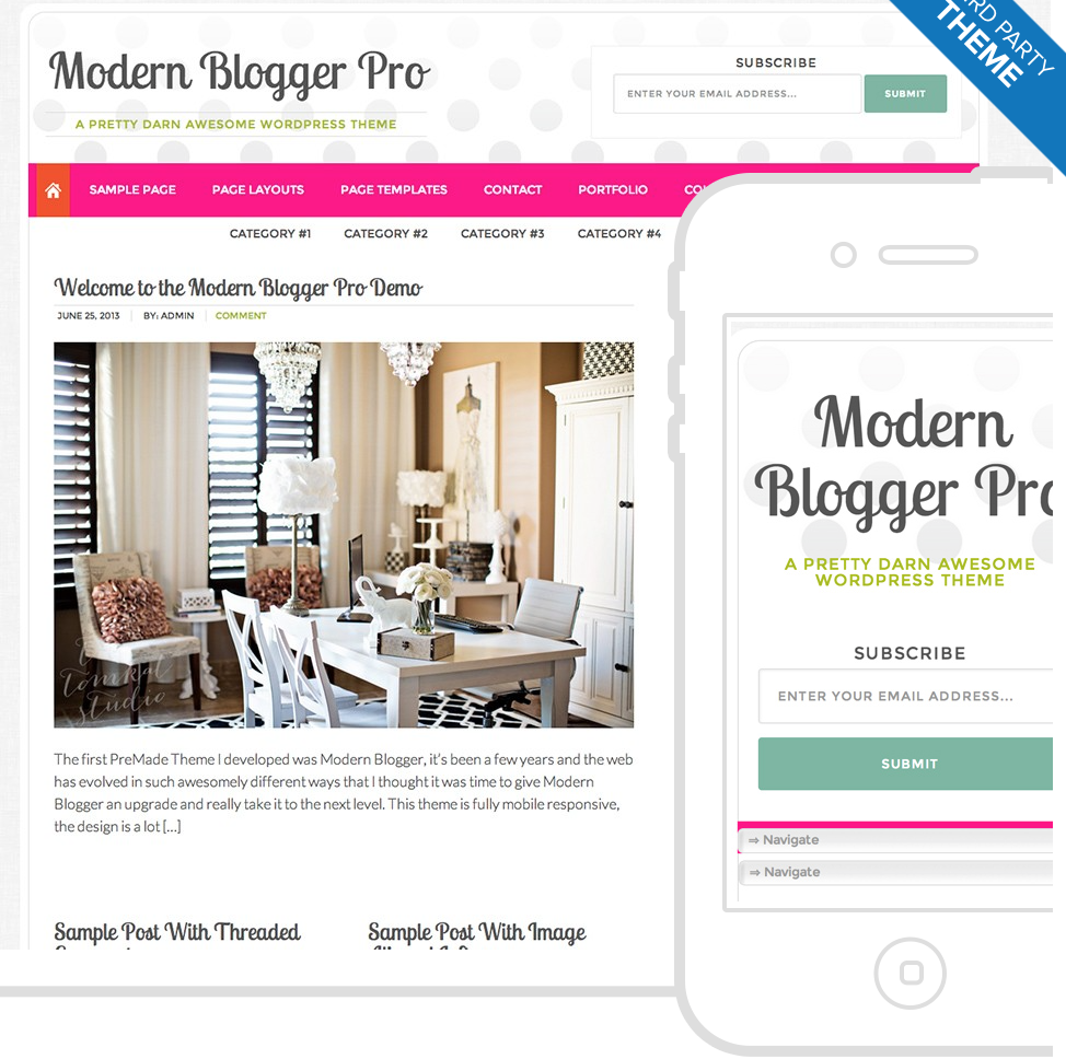 blogging theme